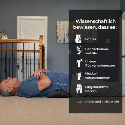 Beende Rücken-, Ischiasschmerzen und Spinalkanalstenose ohne Operation - in nur 15 Minuten täglich