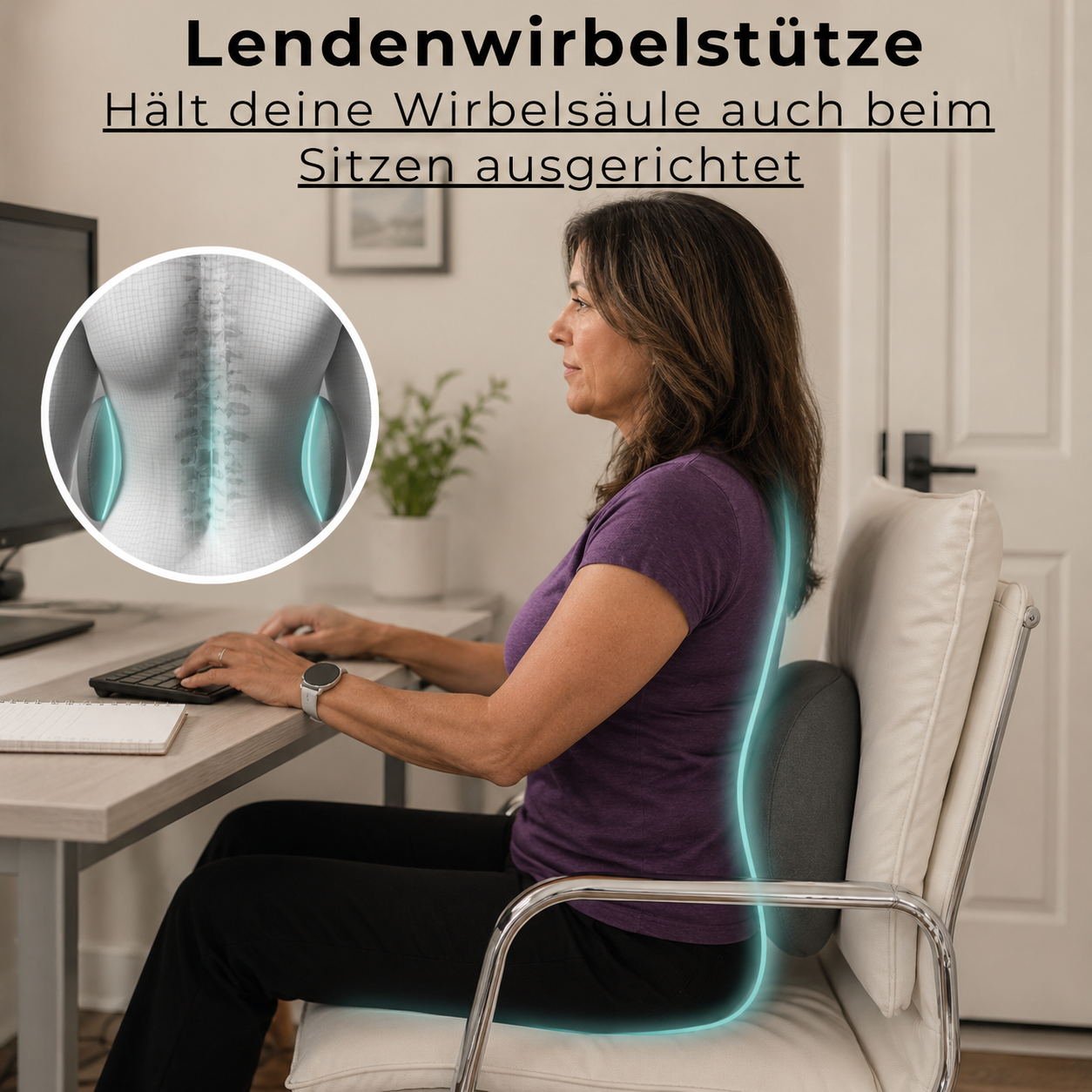 Beende Rücken-, Ischiasschmerzen und Spinalkanalstenose ohne Operation - in nur 15 Minuten täglich